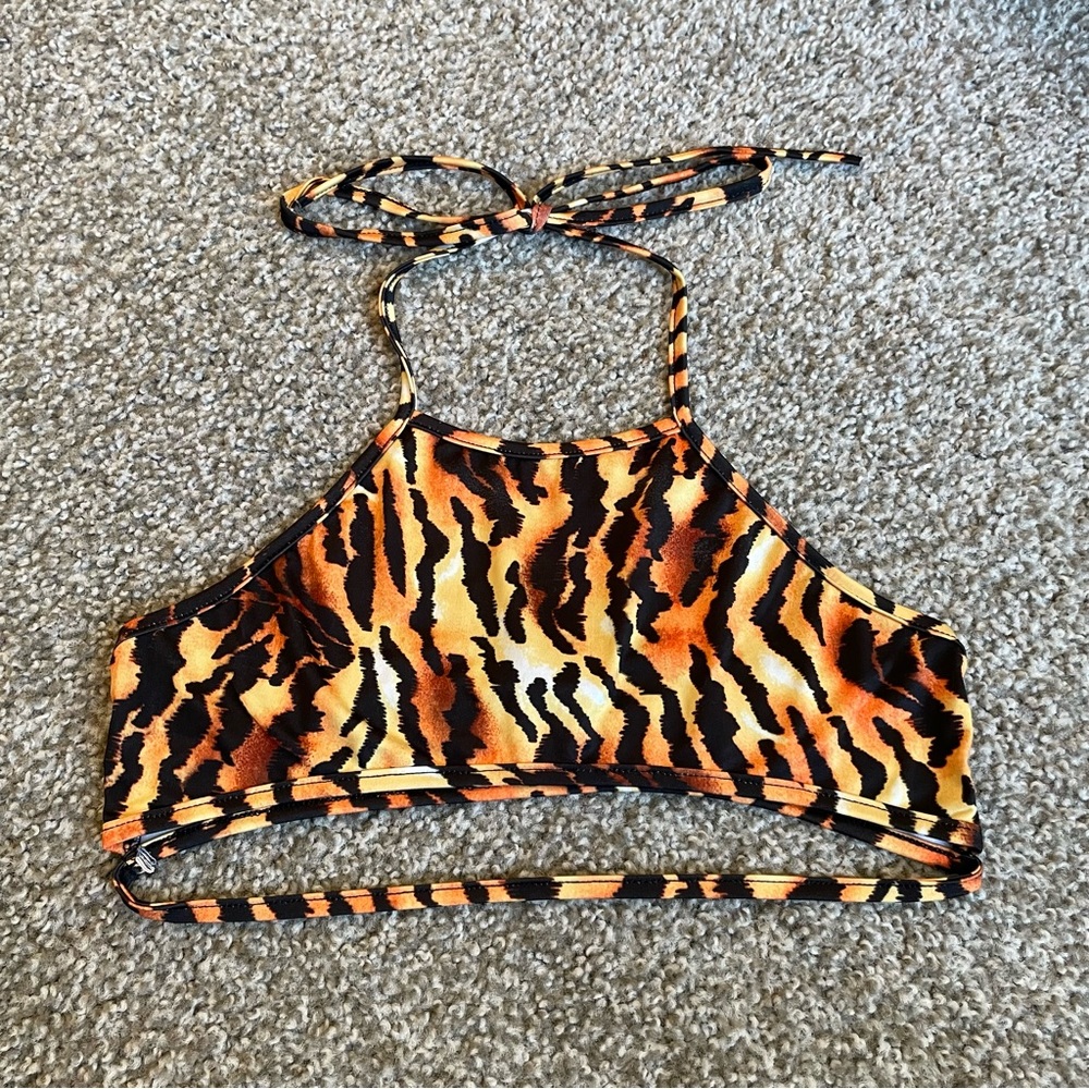 iHeartRaves Tiger Strip Rave Top